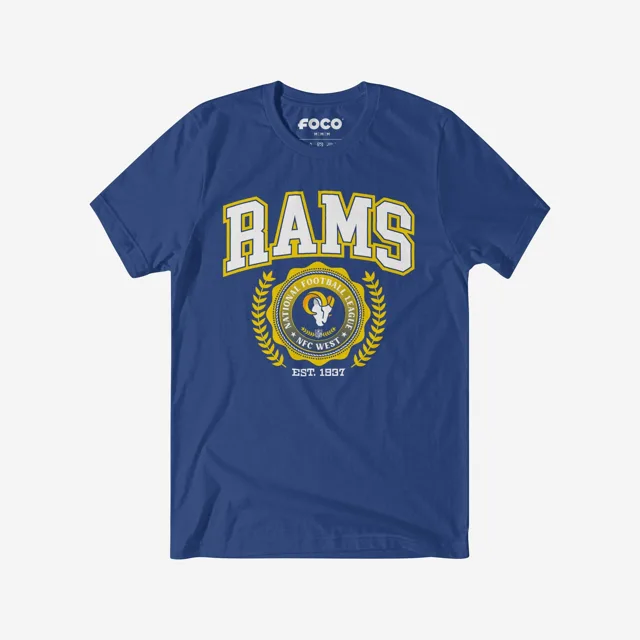 T-shirt à écusson de l'équipe Los Angeles Rams
