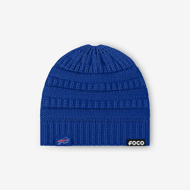 Buffalo Bills Bonnet queue de cheval solide pour femme