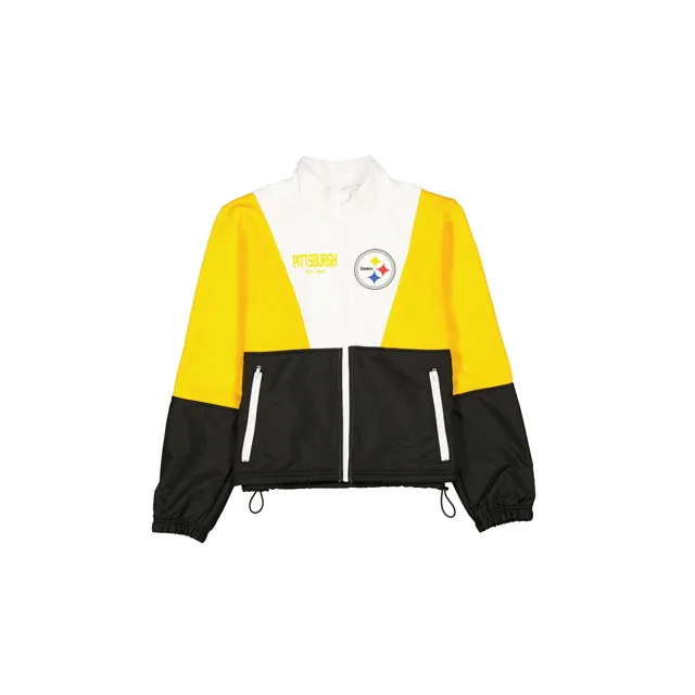 Pittsburgh Steelers Sweat-shirt entièrement zippé pour femmes