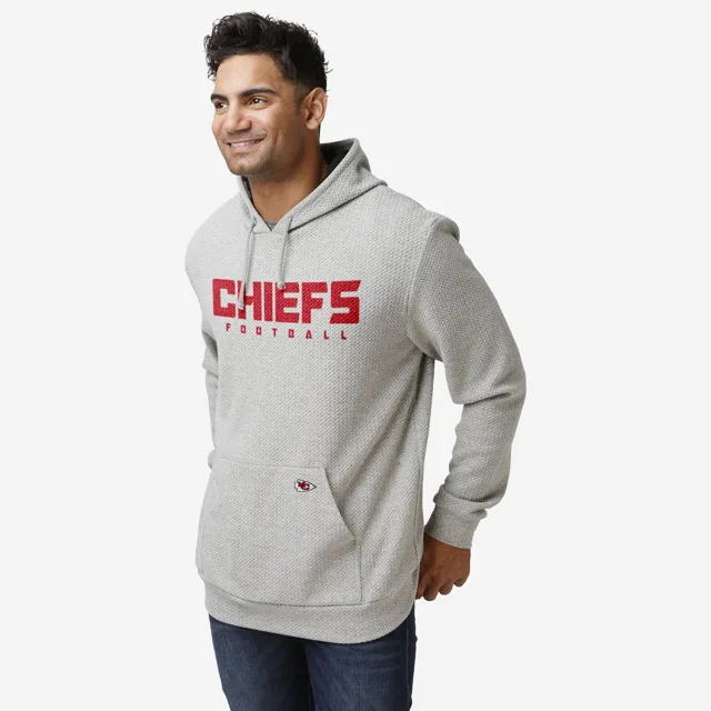Kansas City Chiefs Sweat à capuche tissé gris