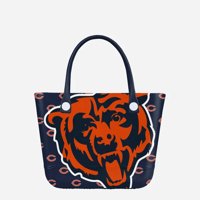 Chicago Bears Grand logo Mini sac fourre-tout à hayon imprimé