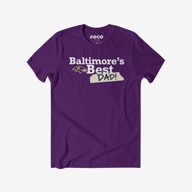 Baltimore Ravens T-shirt le meilleur papa du monde
