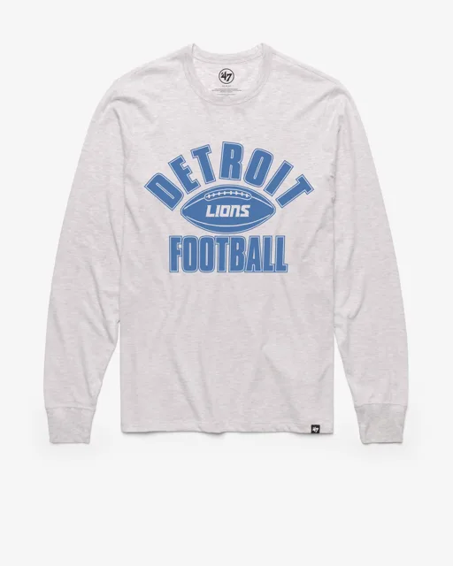 Detroit Lions ÉMIS '47 FRANKLIN T-SHIRT À MANCHES LONGUES