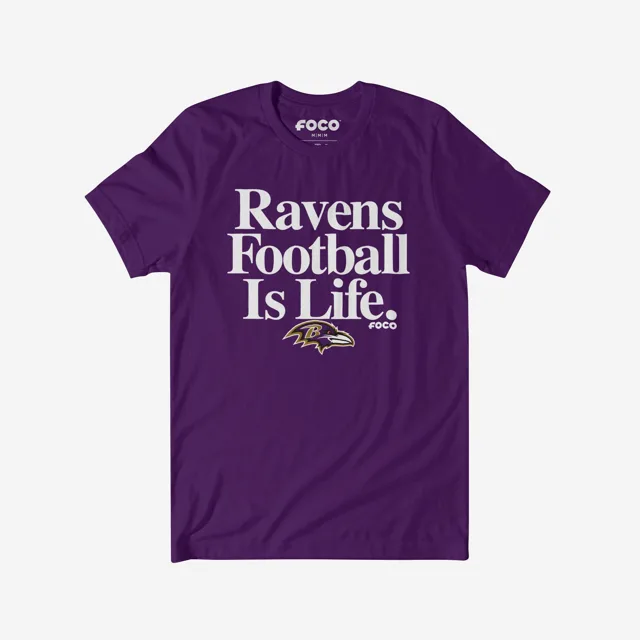Baltimore Ravens T-shirt Le football est la vie