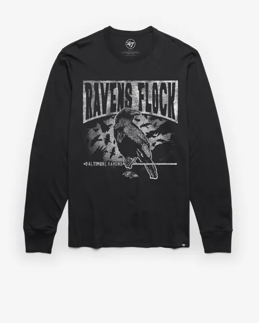 Baltimore Ravens RÉGIONAL '47 FRANKLIN T-SHIRT À MANCHES LONGUES