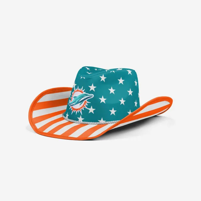 Miami Dolphins Chapeau de cowboy américain
