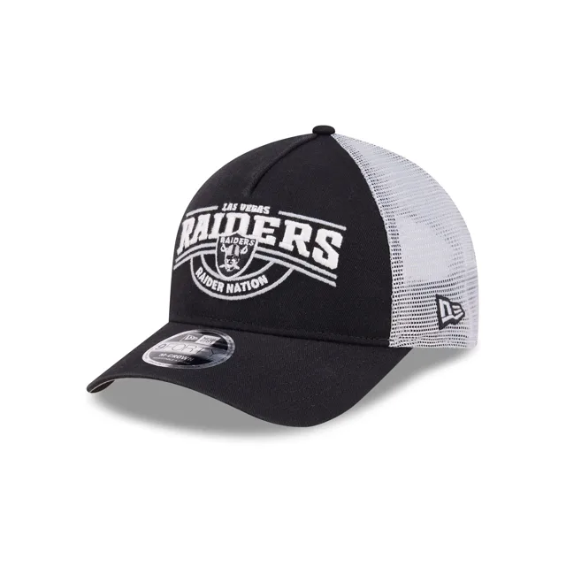 Las Vegas Raiders Casquette de camionneur classique 9FORTY M-Crown A-Frame