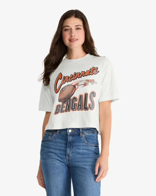 Cincinnati Bengals HISTORIQUE DIME TIME '47 REED CITY TEE FEMME