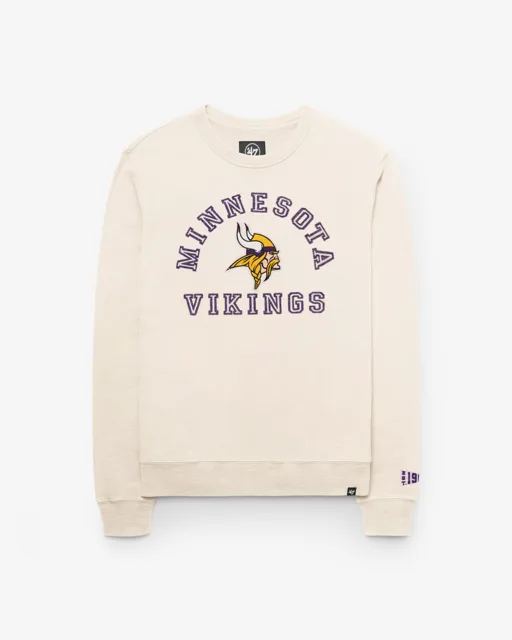 Minnesota Vikings CALDERWOOD BIEN PORTÉ '47 FRENCH TERRY CREW