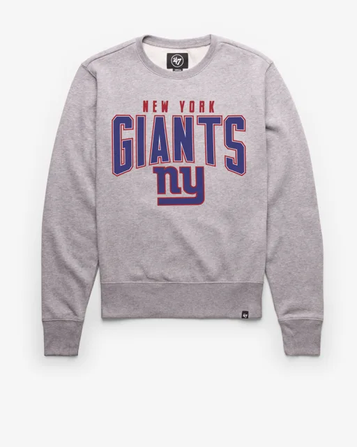 New York Giants ÉLÉMENTS DE L'ÉQUIPE ARCH '47 HEADLINE CREW