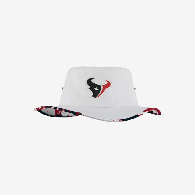 Houston Texans Chapeau Boonie hybride blanc pour femme