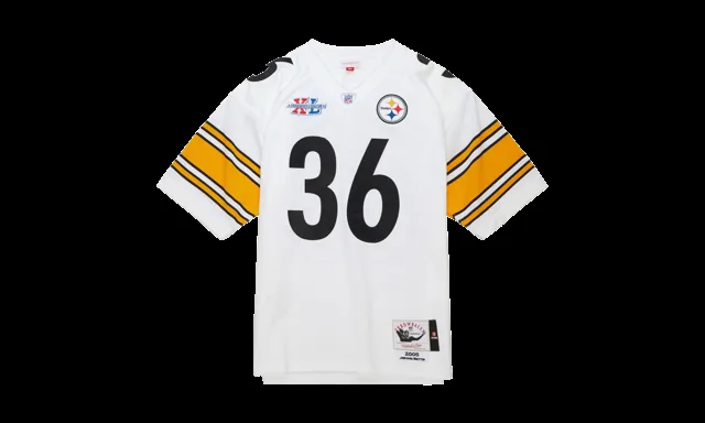 NFL AUTHENTIQUE JERSEY STEELERS 2005 JEROME BETTIS "STEELERS" AJY6SB19119 PSTWHIT05JBT