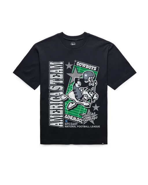 Dallas Cowboys HISTORIQUE VARSITY HOUSE '47 FOUNDATION TEE