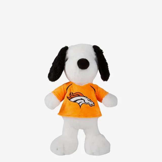 Denver Broncos Snoopy Peanuts Team Jersey Peluche