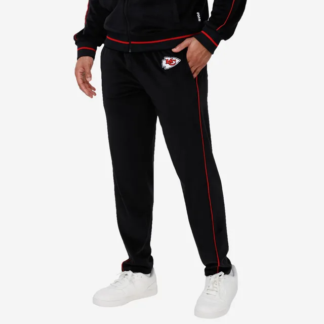 Kansas City Chiefs Pantalon Velours Noir