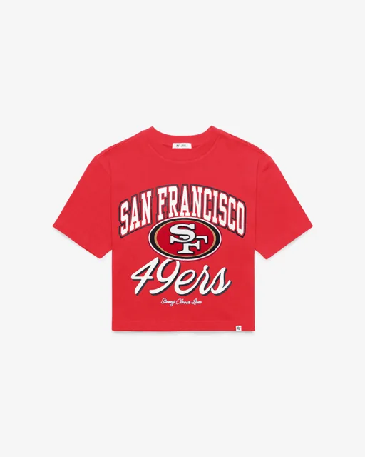 San Francisco 49ers STONEY CLOVER LANE X '47 T-SHIRT REED CITY POUR FEMMES