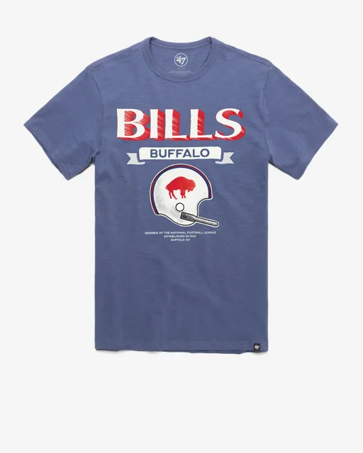 Buffalo Bills T-shirt SCRUM HISTORIQUE LONGUE DURÉE '47