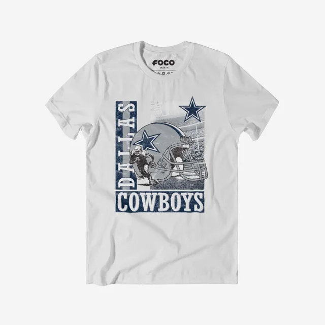T-shirt Dallas Cowboys avec casque Dash
