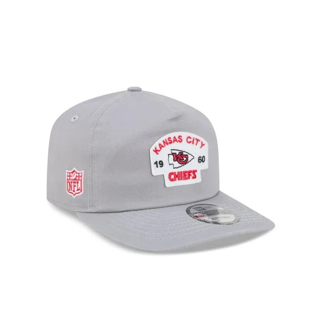 Kansas City Chiefs Feutre Patch Gris 19TWENTY Snapback Chapeau