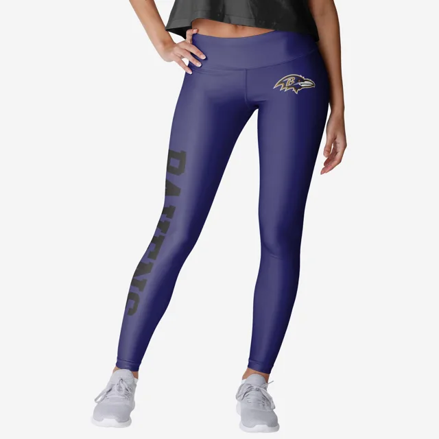 Baltimore Ravens Legging solide avec gros mot pour femme