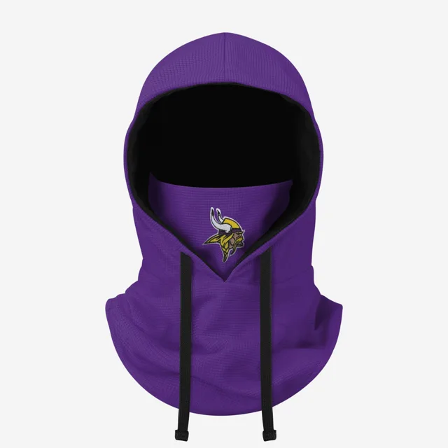 Minnesota Vikings Guêtre à capuche avec cordon de serrage gaufré