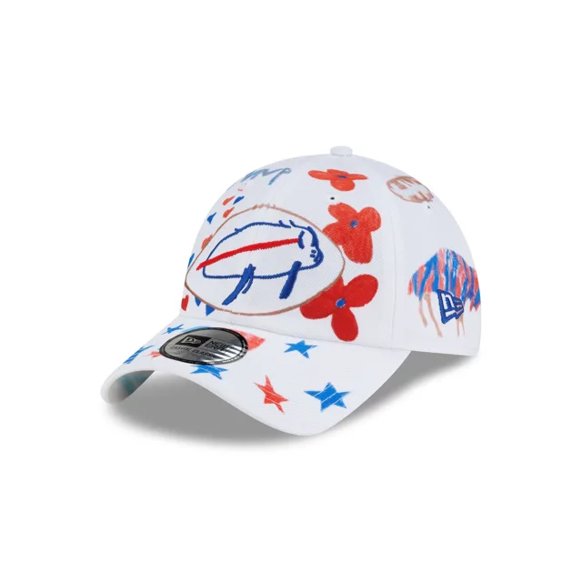 Buffalo Bills 2025 Billustration Re-Cap Chapeau réglable classique décontracté