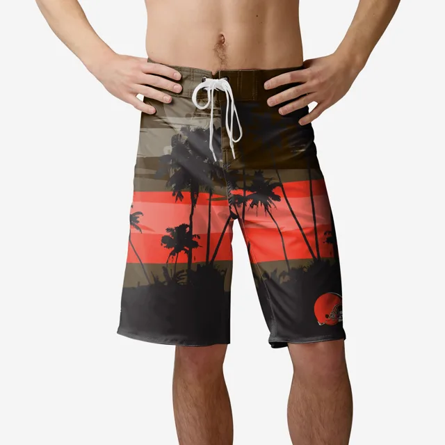 Short de bain Cleveland Browns Sunset