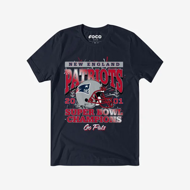 New England Patriots T-shirt commémoratif du Super Bowl