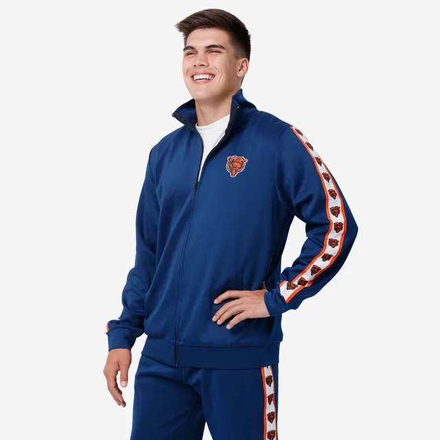 Chicago Bears Veste de survêtement à logo rayé