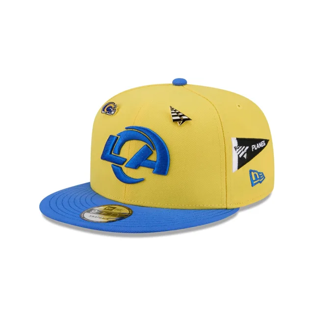Paper Planes x Los Angeles Rams Casquette jaune 9FIFTY Snapback