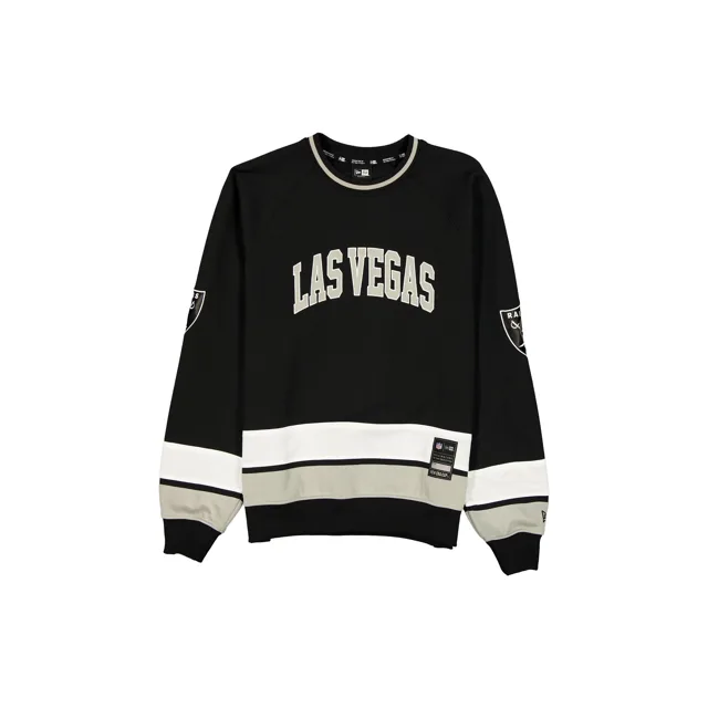 Las Vegas Raiders Col rond noir homme à homme