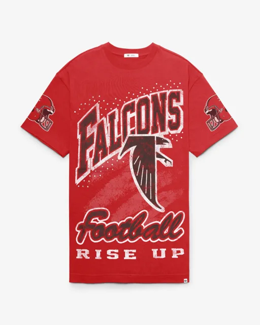 Atlanta Falcons ROBE T-SHIRT HISTORIQUE GEMSTONE SWASH '47 FEMME