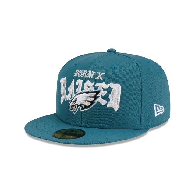 Né x Élevé x Philadelphia Eagles 59FIFTY Chapeau ajusté