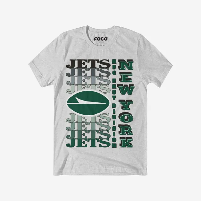 New York Jets T-shirt avec mot-symbole dégradé