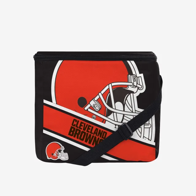 Cleveland Browns Lot de 12 glacières à gros logo et rayures