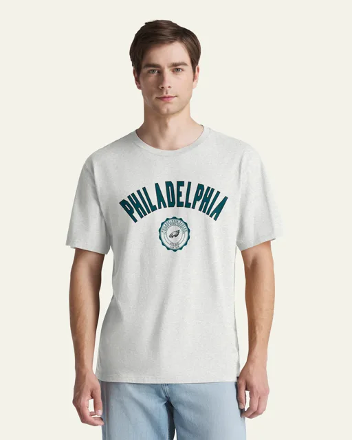 Philadelphia Eagles CREST BEND '47 T-SHIRT QUOTIDIEN