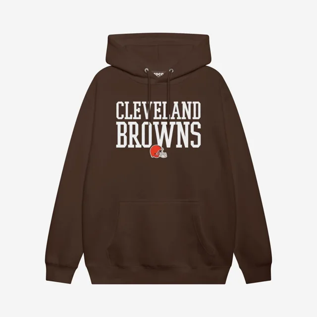 Cleveland Browns Sweat à capuche avec mot en gras