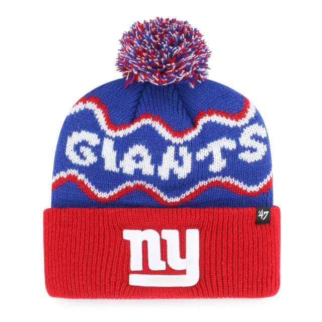 New York Giants SQUIGGLE SCRIPT '47 MANCHETTE ENFANT TRICOT