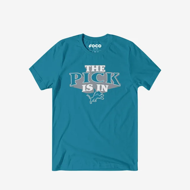 Le choix Detroit Lions est en t-shirt