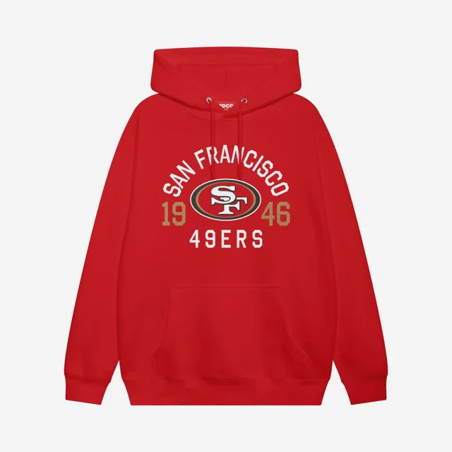 Sweat à capuche imprimé San Francisco 49ers Heritage
