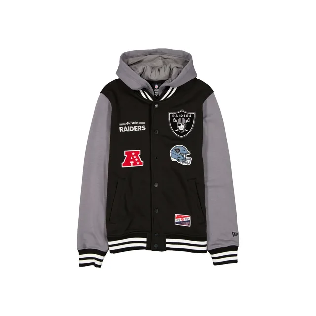 Veste noire rétro Las Vegas Raiders
