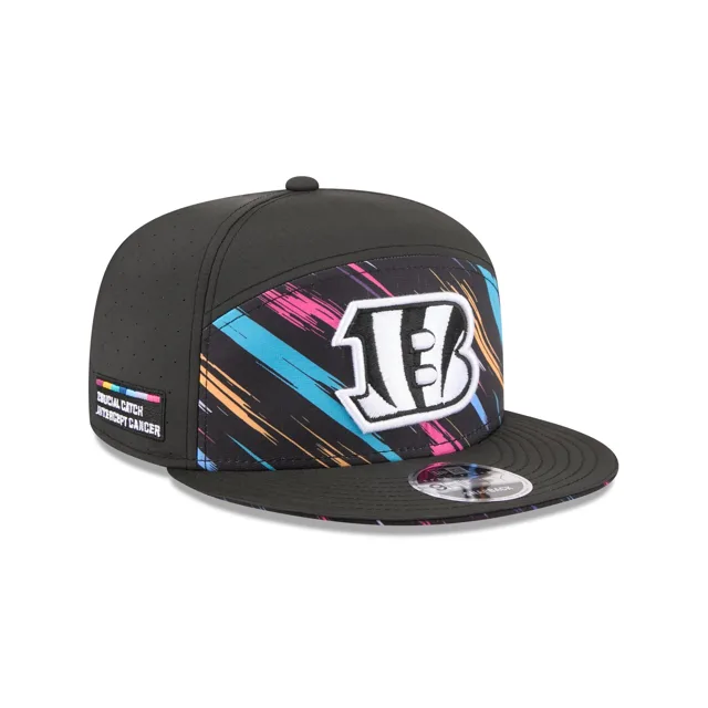 Cincinnati Bengals 2026 Casquette Crucial Catch Split Panel 9FIFTY Snapback