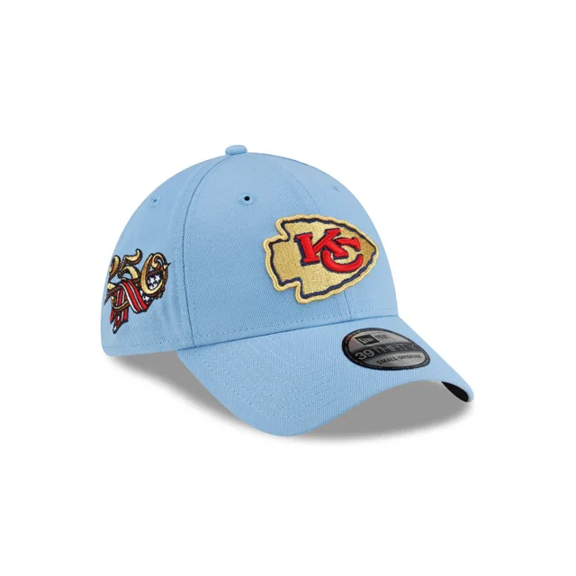 Kansas City Chiefs Chapeau extensible 39THIRTY rouge, blanc et bleu