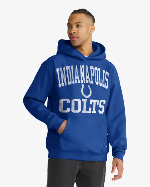 Indianapolis Colts Campus Stack Arqué '47 Foundation Hood