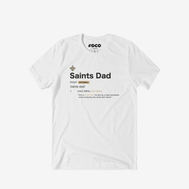 New Orleans Saints T-shirt définition papa