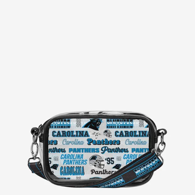 Carolina Panthers Répéter Sac à bandoulière transparent à imprimé rétro