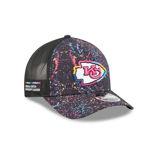 Kansas City Chiefs 2025 Casquette de camionneur Crucial Catch 9FORTY M-Crown A-Frame