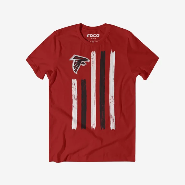 Atlanta Falcons T-shirt drapeau coup de pinceau