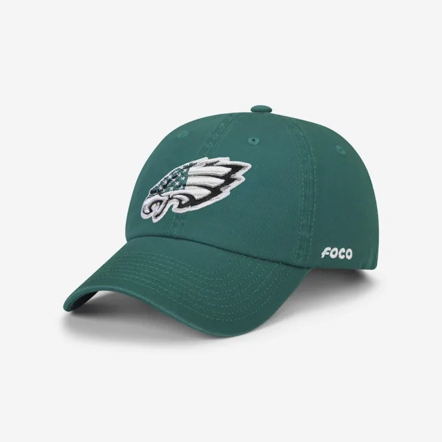 Philadelphia Eagles Casquette décontractée avec logo principal Americana