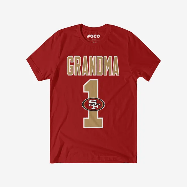 San Francisco 49ers T-shirt grand-mère numéro 1